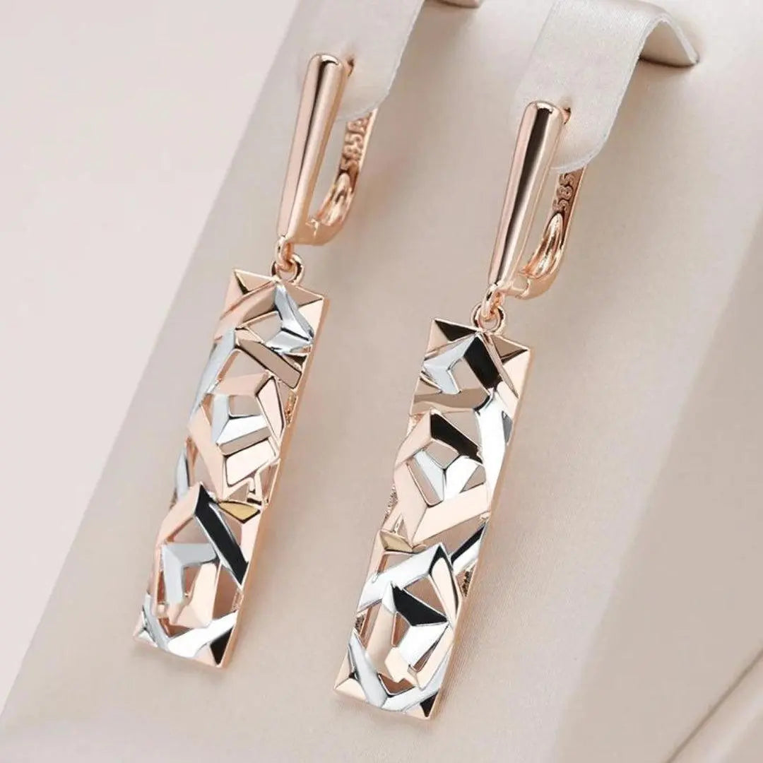 Elegant Rectangular Earrings